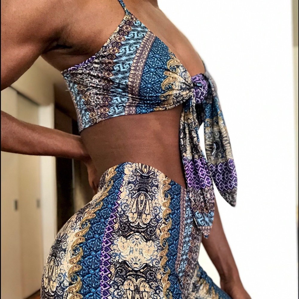 Two Piece Multi Color Set (Bohemian) - Picture 2 of 4